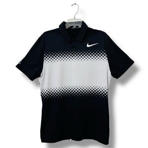 Nike Tiger Woods Mens Medium Polo Shirt TPC San Antonio Valero Texas Open